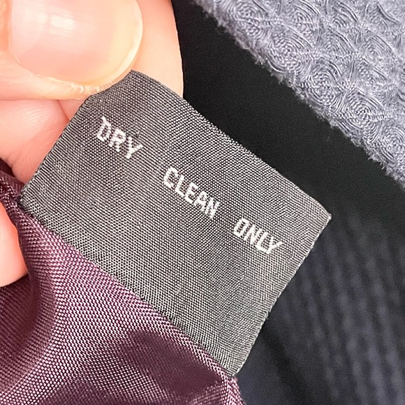 Kenneth Cole Men's Gray Double Breasted Long Sleeve Pea Coat Jacket Medium - Picture 14 of 15